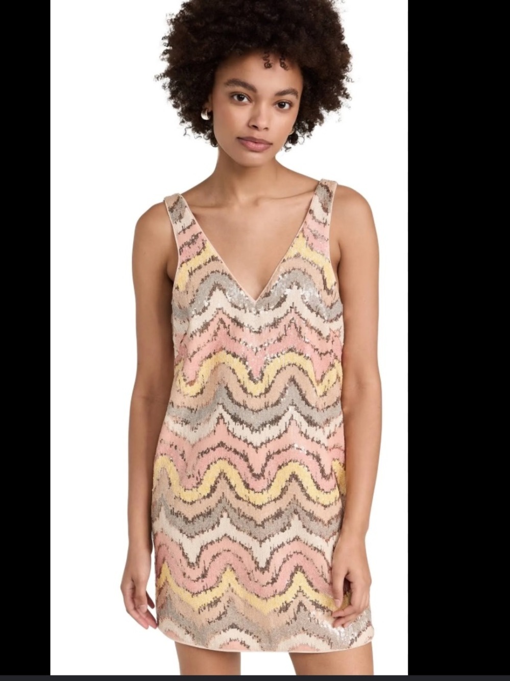 TCEC SHIMMERING SEQUINS SLEEVELESS DRESS $109 summer boho party casual mini